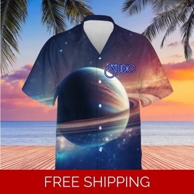 Hawaiian Shirt Unisex Le Studio Saturn 2